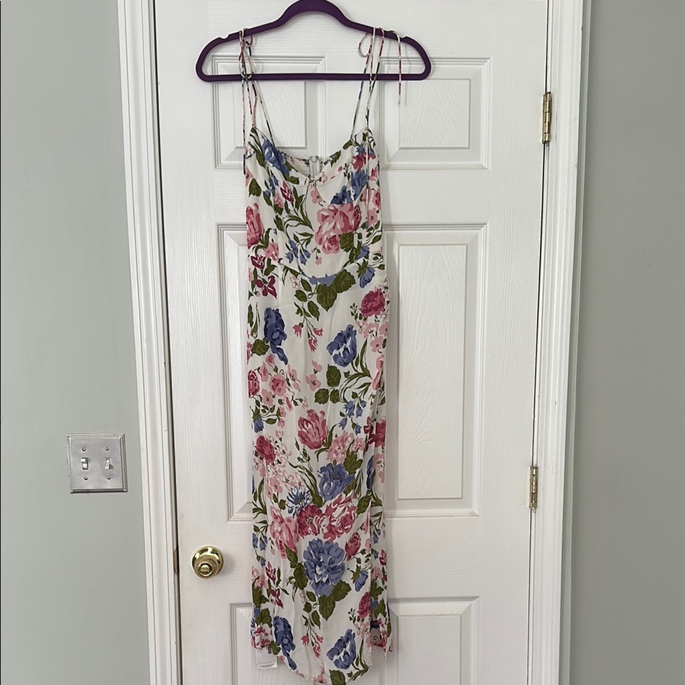 Reformation Juliette floral dress - perfect for a Summer Wedding Guest